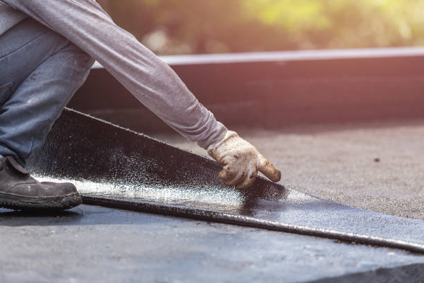 Professional Exterior Waterproofing technician working in Ferndale, MI
